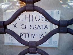 chiusura attivita