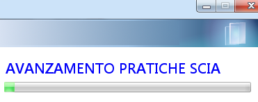 stato avanzamento pratiche SCIA